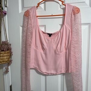 Wild Fable Blush Pink Blouse